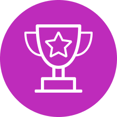 Trophy icon representing the 7% Goal challenge