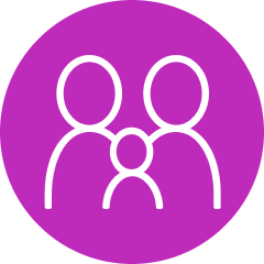 Group icon representing community support groups